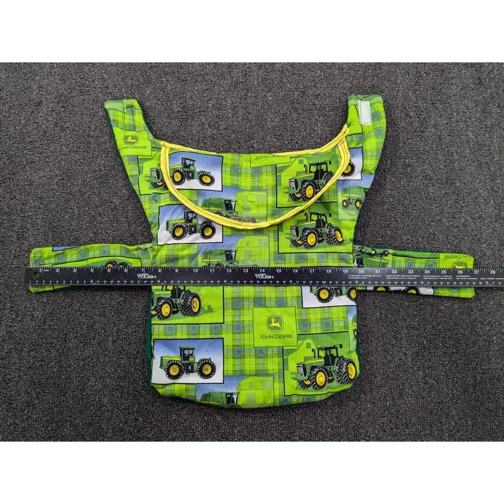 John Deere Vest for Dogs & Cats Cozy Fleece Lined Fabric Outter Small to Med